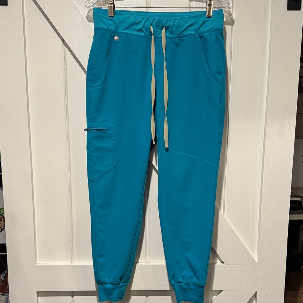 Figs Teal Jogger Pants